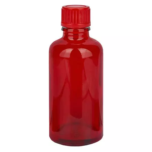 50ml láhev 11mm šroubovací uzávěr červená standard RedLine UT18/50