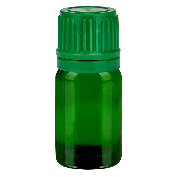 5ml lahvička 11mm šroubovací uzávěr zelený tamper-evidentní uzávěr GreenLine UT18/5 5ml lahvička 11mm šroubovací uzávěr zelený tamper-evidentní uzávěr GreenLine UT18/5