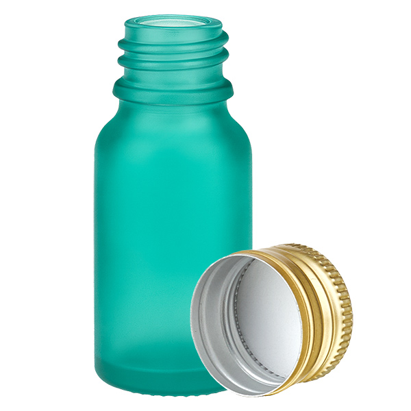 10ml lahvička 11mm šroubovací uzávěr Alu-Gold Standard GreenL. UT18/10 10ml lahvička 11mm šroubovací uzávěr Alu-Gold Standard GreenL. UT18/10