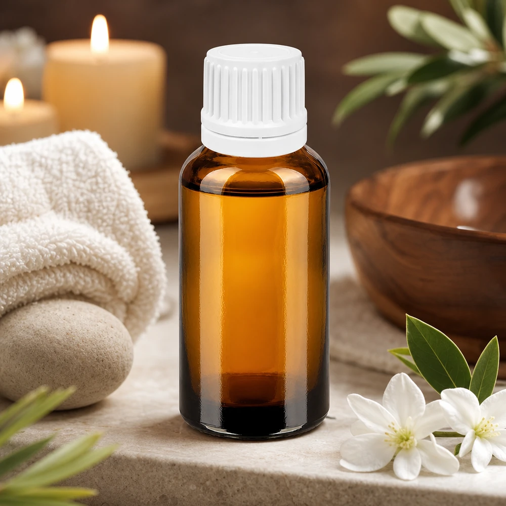 Professionelle 30ml BrownLine Tropfflasche mit UV-Schutz für Kosmetik und Naturheilkunde