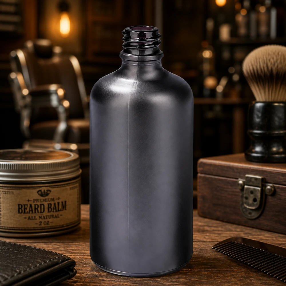 100ml lékárenská láhev BlackLine UT18/100 UNiTWIST Premium 100ml Apothekerflasche BlackLine UT18/100 UNiTWIST für hochwertige Naturkosmetik und Öle