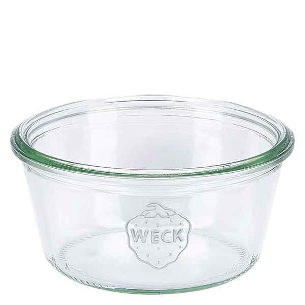Nízké kelímky WECK RR100 o objemu 290 ml. Nízké kelímky WECK RR100 o objemu 290 ml.
