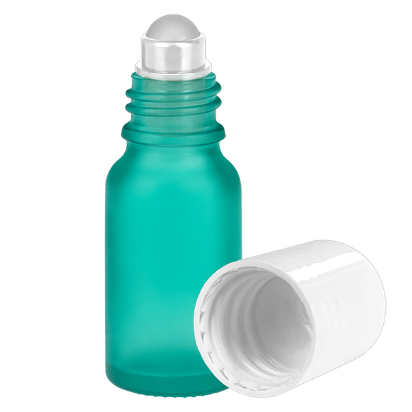 10ml roll-on lahvička bílá standardní uzávěr GreenLine UT18/10