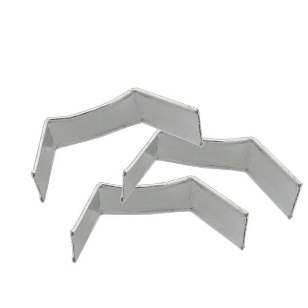 1 pap&#237;rov&#225; U-spona, d&#233;lka 40, st&#345;&#237;brn&#225;