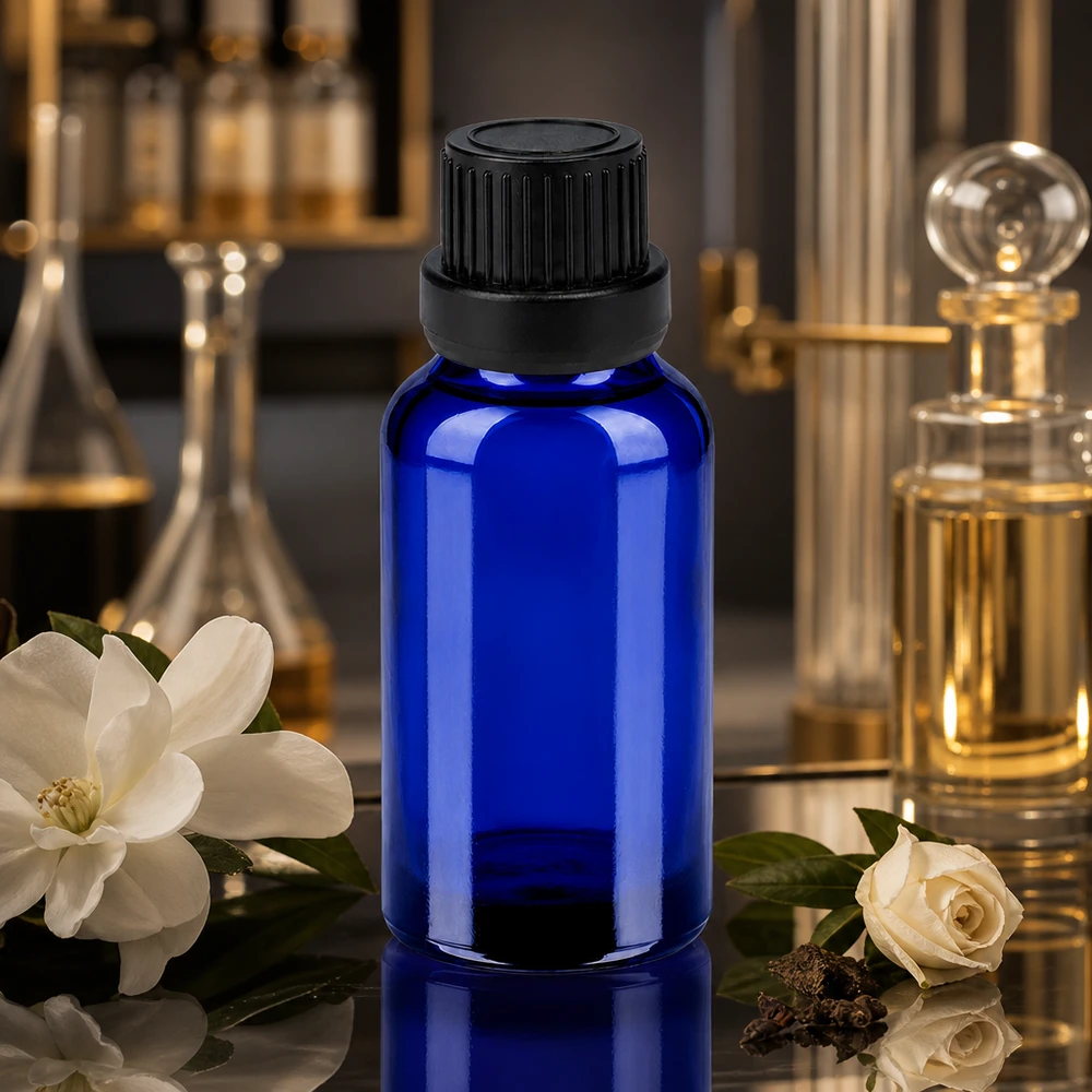 Premium 20ml Glasflasche in Apotheker-Qualität mit dichtem Verschluss für Tinkturen