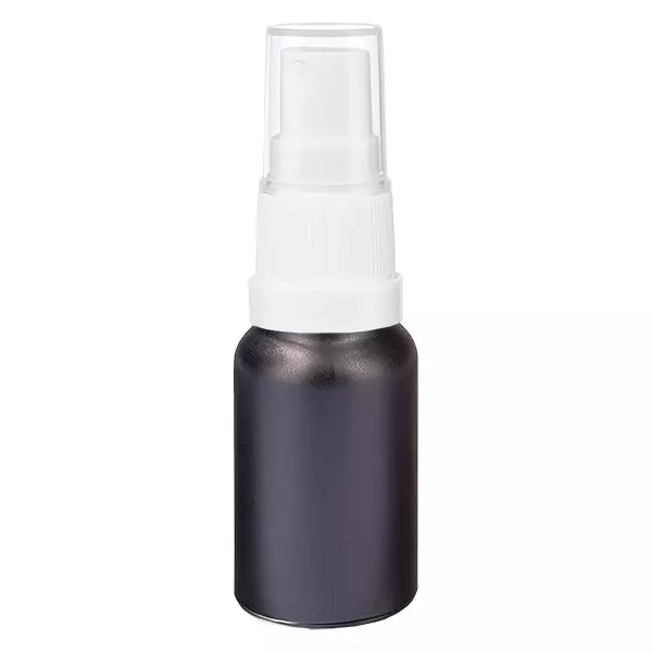 10ml rozprašovací lahvička s bílým uzávěrem BlackLine UT18/10 10ml rozprašovací lahvička s bílým uzávěrem BlackLine UT18/10