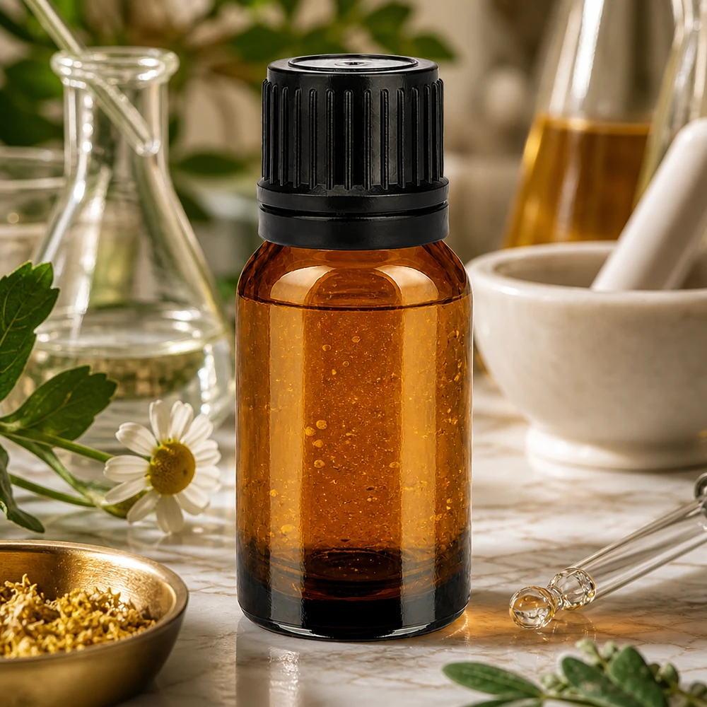 10ml lahvička 11mm šroubovací uzávěr černý tamper evident BrownLine UT18/10 10ml Laborflasche mit matter Oberflächenstruktur und ergonomischem Design für sichere Handhabung