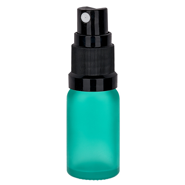 10ml lahvička s rozprašovačem černá standardní uzávěr GreenLine UT18/10 10ml lahvička s rozprašovačem černá standardní uzávěr GreenLine UT18/10