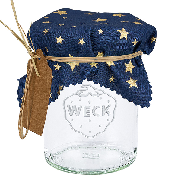 L&#225;tkov&#253; ubrousek na &#353;perky modr&#253; &quot;hv&#283;zdy&quot; 12cm &#269;tvercov&#253;