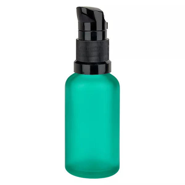 50ml láhev s pumpičkou černá standardní uzávěr GreenLine UT18/50