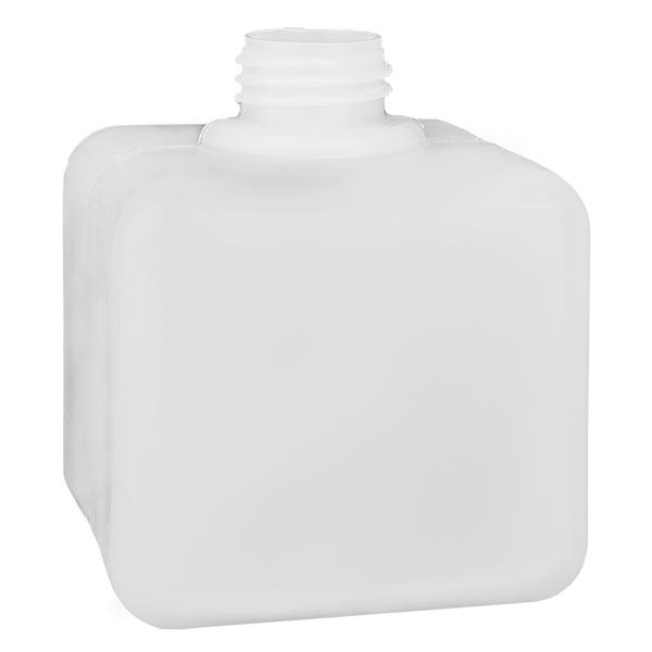 Láhev na chemikálie 500ml, úzké hrdlo z PE-HD, přírodní barva, GL 32 Láhev na chemikálie 500ml, úzké hrdlo z PE-HD, přírodní barva, GL 32