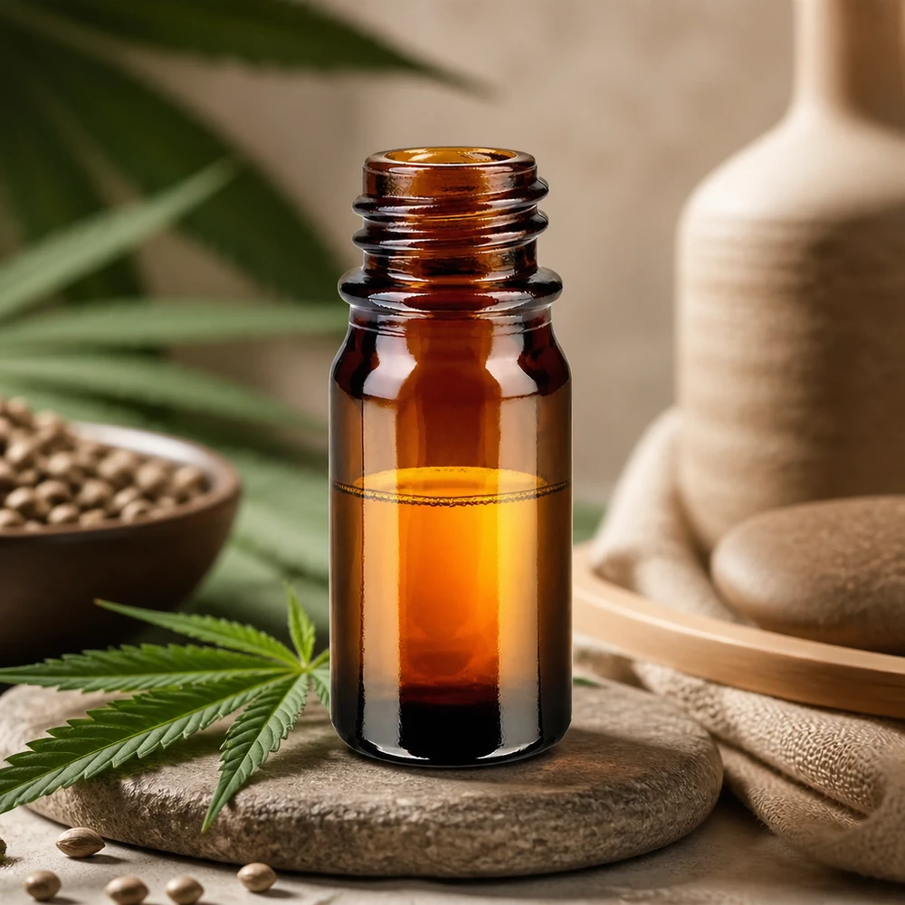 Kapací lahvička 5 ml DIN 18 z jantarového skla Robuste ApoGlas Apothekenflasche 5ml aus dickem braunem Glas für Langlebigkeit