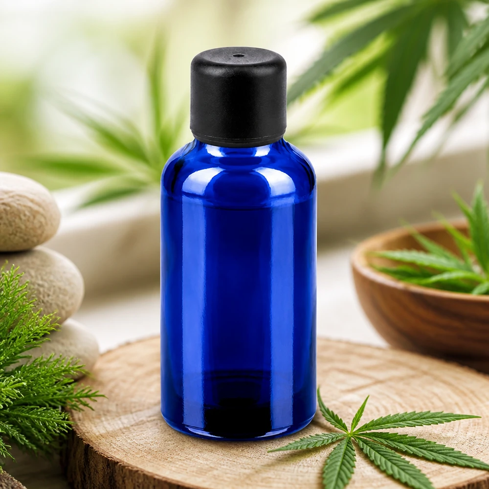Kompakte Tropferflasche 30ml mit ergonomischem Design für einfache Handhabung