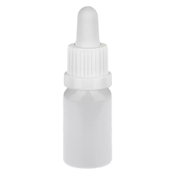 10ml lahvička s pipetou bílá bezpečnostní uzávěr WhiteLine UT18/10 10ml lahvička s pipetou bílá bezpečnostní uzávěr WhiteLine UT18/10