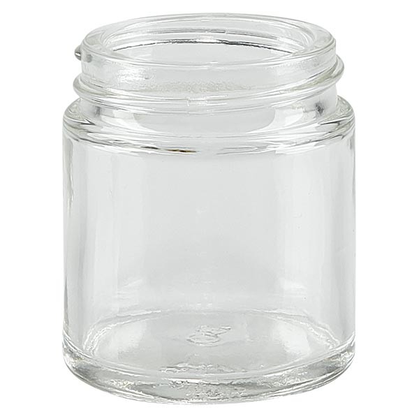 Skleněná dóza 30ml čirá bez víčka, závit 38mm/R3 ApoGlas Skleněná dóza 30ml čirá bez víčka, závit 38mm/R3 ApoGlas