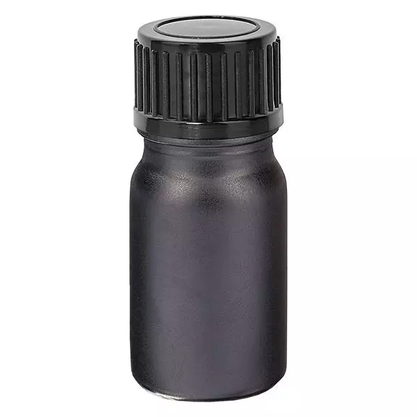 5ml lahvička 11mm šroubovací uzávěr černá Standard BlackLine UT18/5 5ml lahvička 11mm šroubovací uzávěr černá Standard BlackLine UT18/5
