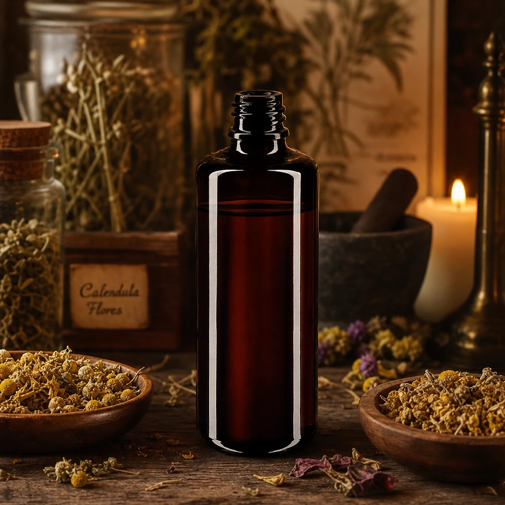Fialová skleněná lahvička 100ml DIN 18 (Mironglas) Violettglas Tropfflasche Orion 100ml mit schlanker Form für platzsparende Aufbewahrung im Regal
