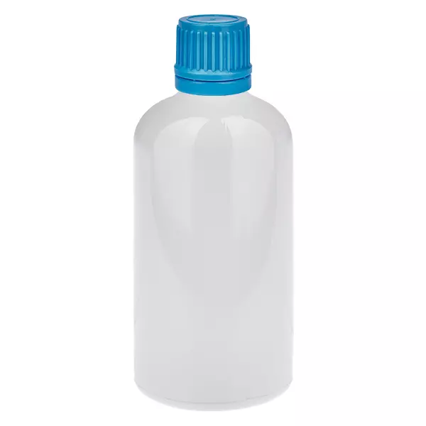 100 ml láhev 11 mm šroubovací uzávěr modrý originální uzávěr WhiteLine UT18/100 100 ml láhev 11 mm šroubovací uzávěr modrý originální uzávěr WhiteLine UT18/100