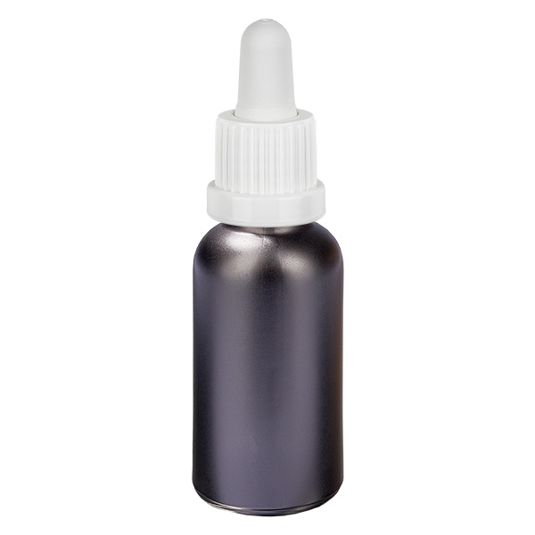 30ml pipetovací láhev bílá s tamper-evidentním uzávěrem BlackLine UT18/30