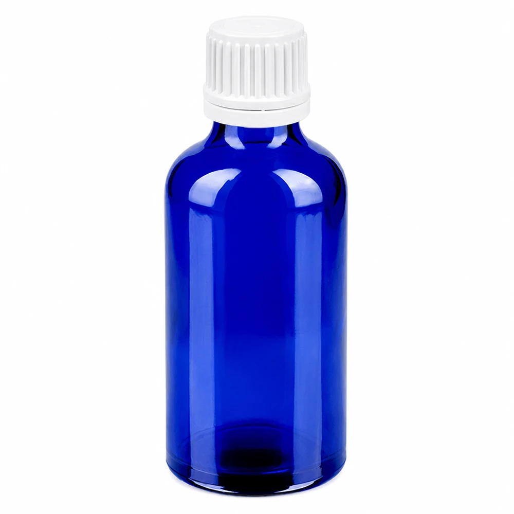 Professionelle 50ml Laborflasche mit Schraubdeckel für sichere Aufbewahrung