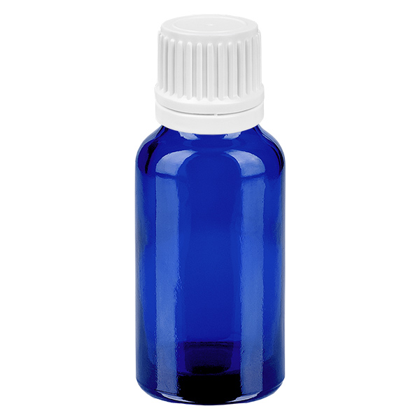 20ml lahvi&#269;ka s kap&#225;tkem 0,7mm b&#237;l&#225; s uz&#225;v&#283;rem s mo&#382;nost&#237; manipulace BlueLine UT18/20