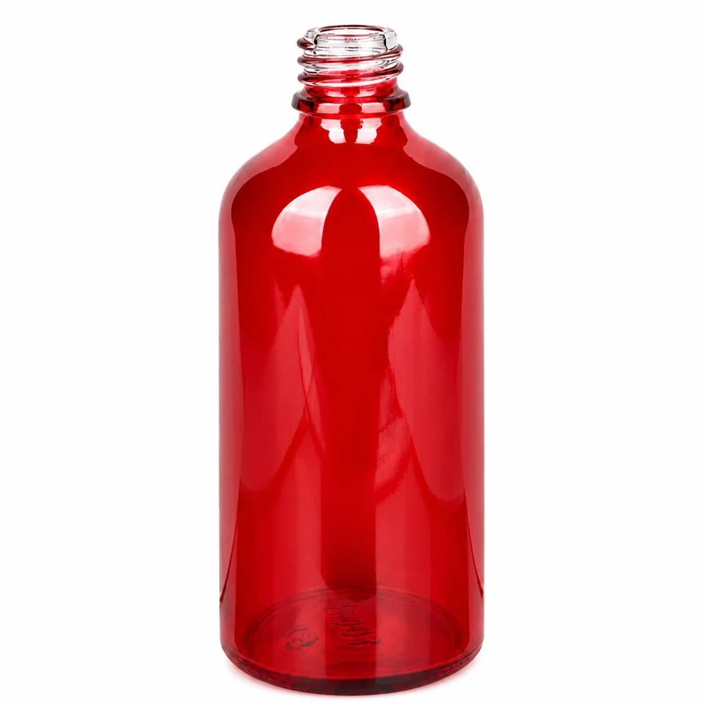100ml lékárenská láhev RedLine UT18/100 UNiTWIST Professionelle rote Medizinflasche 100ml RedLine UT18/100 mit UNiTWIST Verschluss