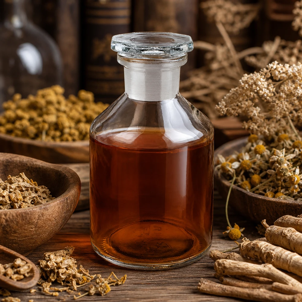 Láhev se strmým hrdlem 50ml čirá skleněná zátka s úzkým hrdlem Apothekerflasche Steilbrust 50ml klar mit Glasstopfen ideal für ätherische Öle und Extrakte