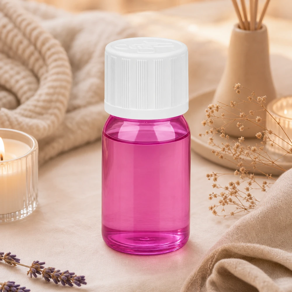 Robuste 5ml Glasflasche mit kindersicherem UT18 Verschluss ideal für sichere Aufbewahrung