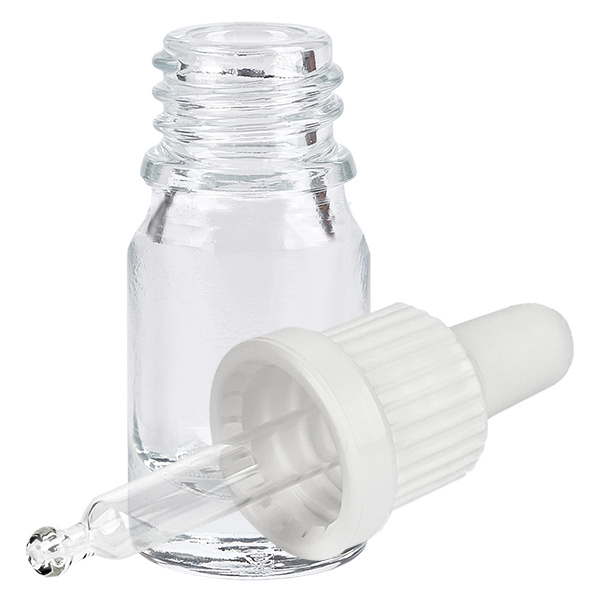 5ml pipetovací lahvička bílá s uzávěrem s ochranou proti manipulaci ClearLine UT18/5 5ml pipetovací lahvička bílá s uzávěrem s ochranou proti manipulaci ClearLine UT18/5