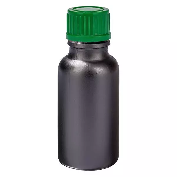 20ml láhev 11mm šroubovací uzávěr zelený standard BlackLine UT18/20 20ml láhev 11mm šroubovací uzávěr zelený standard BlackLine UT18/20