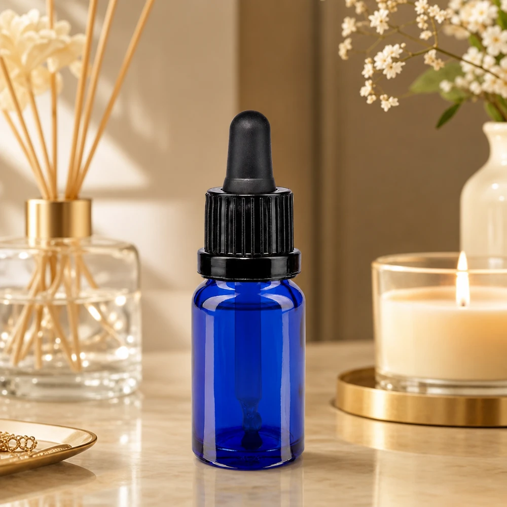 10ml pipetovací lahvička černá s uzávěrem odolným proti manipulaci BlueLine UT18/10 10ml pipetovací lahvička černá s uzávěrem odolným proti manipulaci BlueLine UT18/10