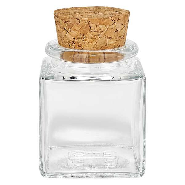 Quadratus 40ml &#269;ir&#253;, otvor 28mm, s korkem 27,5/31,5