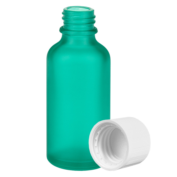 50ml láhev 11mm šroubovací uzávěr bílý standardní odolný proti dětem GreenLine UT18/50 50ml láhev 11mm šroubovací uzávěr bílý standardní odolný proti dětem GreenLine UT18/50