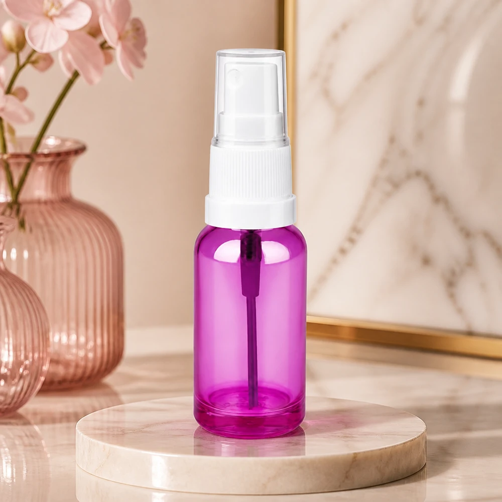 Violette 20ml Sprühflasche transparent mit ergonomischem Design für einfache Handhabung