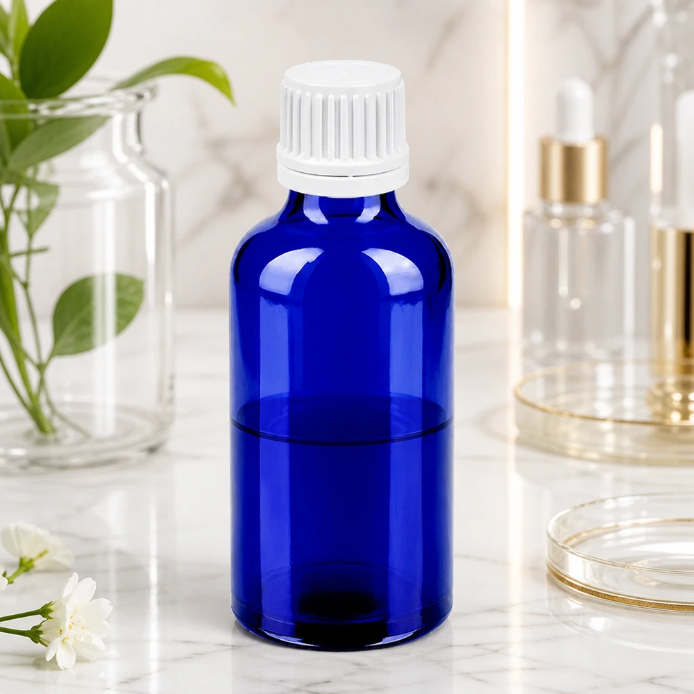 Vielseitige 50ml Glasflasche in Pharmaqualität perfekt für Tinkturen und flüssige Präparate