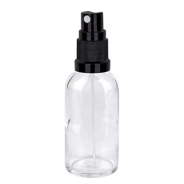 50ml láhev na sprej černá standardní uzávěr ClearLine UT18/50