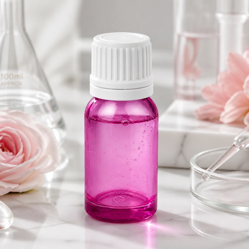 Hochwertige 10ml Tropfflasche mit UV-Schutz durch violette Färbung PurpleLine UT18/10