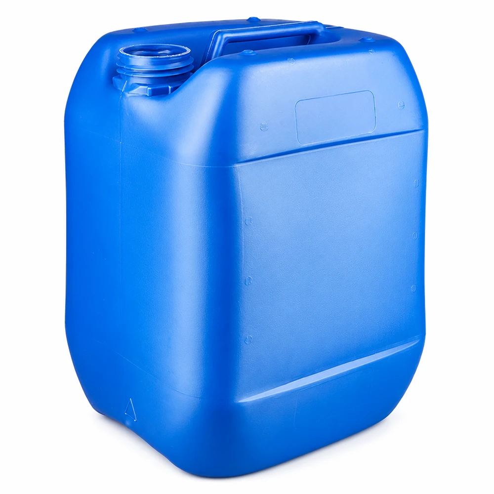 Kanystr 10 litrů modrý bez uzávěru Blauer 10 Liter Hobbock Kanister ohne Deckel mit seitlichem Ausguss