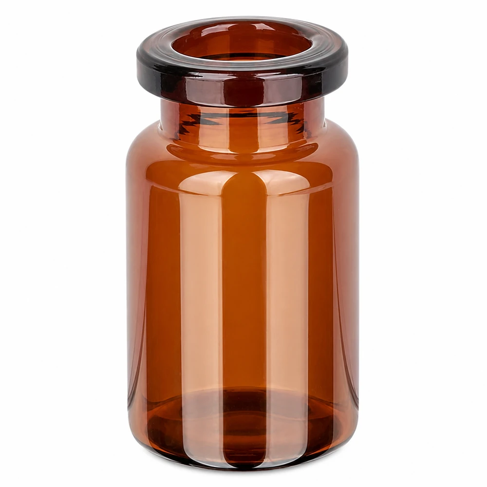 Injekční láhev z jantarového skla 5ml UV-schützende Injektionsflasche 5ml Braunglas für Lichtempfindliche Pharmazeutika und Wirkstoffe