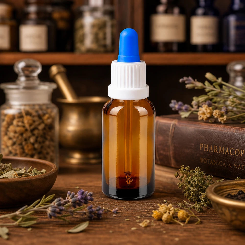 Handliche 20ml Pipettenflasche BrownLine ideal für Reiseapotheke und mobile Anwendungen