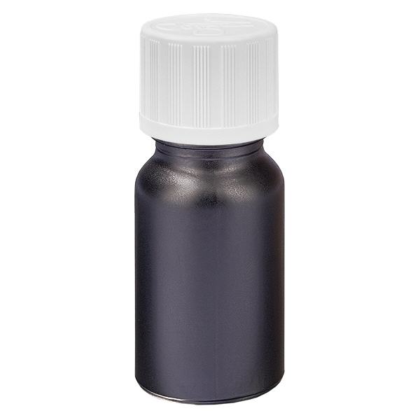 10ml lahvi&#269;ka s kap&#225;tkem 1,2 mm b&#237;l&#225; standardn&#237; uz&#225;v&#283;r odoln&#253; proti otev&#345;en&#237; d&#283;tmi BlackLine UT18/10