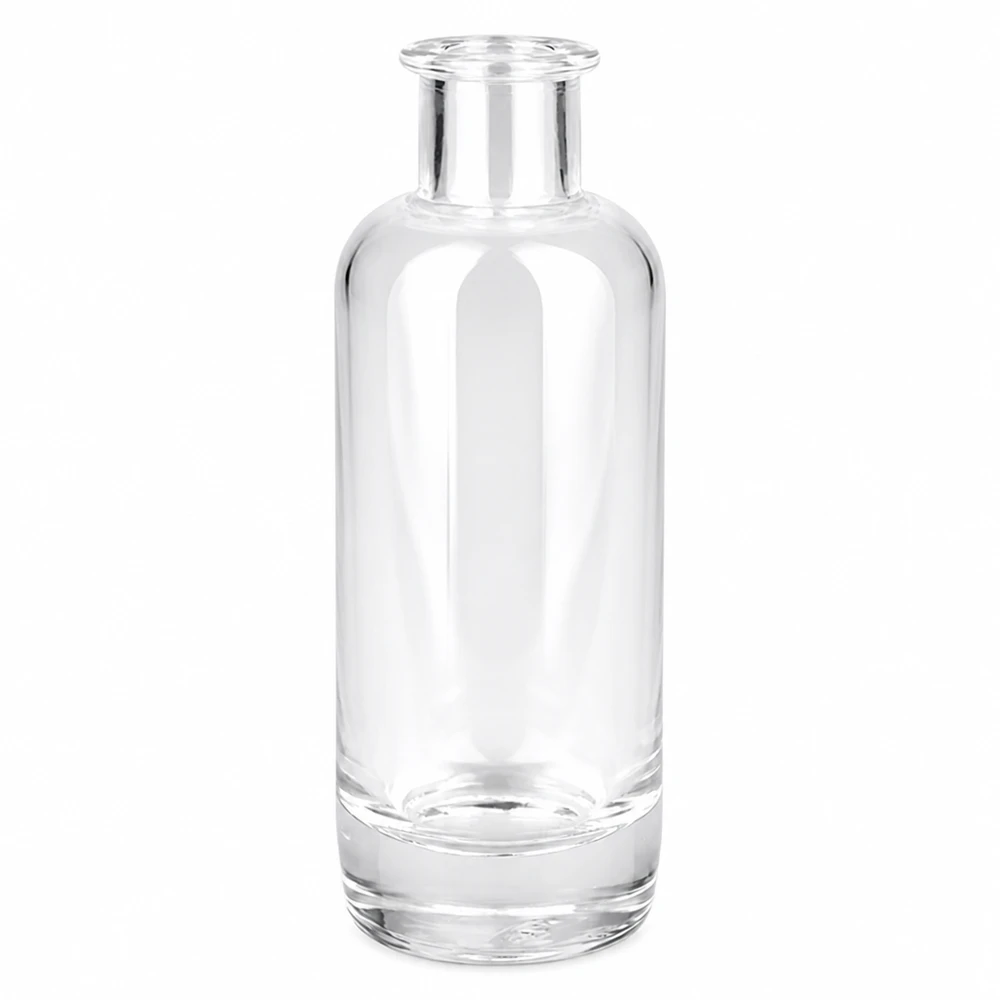 200ml Glasflasche "Ella" ohne Verschluss UNiTWIST 200ml Glasflasche Ella transparent ohne Verschluss UNiTWIST Gewinde leer Kosmetikflasche Apothekerflasche
