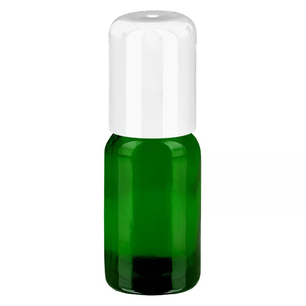 10ml roll-on lahvička bílá standardní uzávěr GreenLine UT18/10 10ml roll-on lahvička bílá standardní uzávěr GreenLine UT18/10