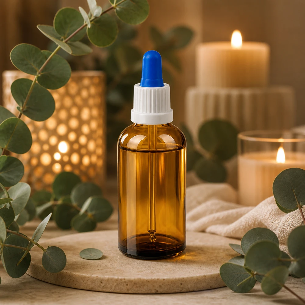 Professionelle 50ml Pipettenflasche UT18/50 Gewinde für pharmazeutische Anwendungen