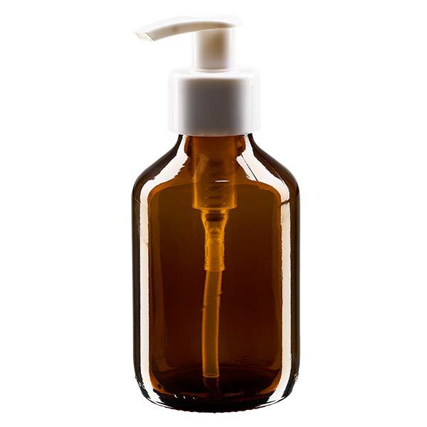 150ml lahvička na léky hnědá, s dávkovací pumpičkou bílá ApoGlas 150ml lahvička na léky hnědá, s dávkovací pumpičkou bílá ApoGlas