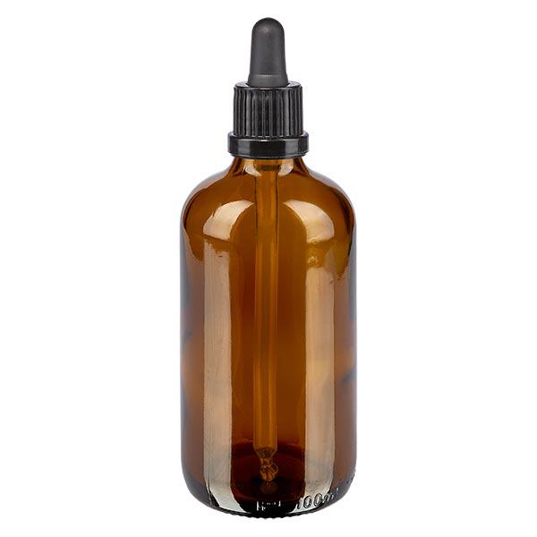 L&#233;k&#225;rensk&#225; l&#225;hev hn&#283;d&#225; 100ml pipeta &#269;ern&#253; uz&#225;v&#283;r proti neopr&#225;vn&#283;n&#233; manipulaci