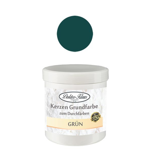 Z&#225;kladov&#225; barva na sv&#237;&#269;ky Doktor-Klaus zelen&#225;, 7gr, v plechovce