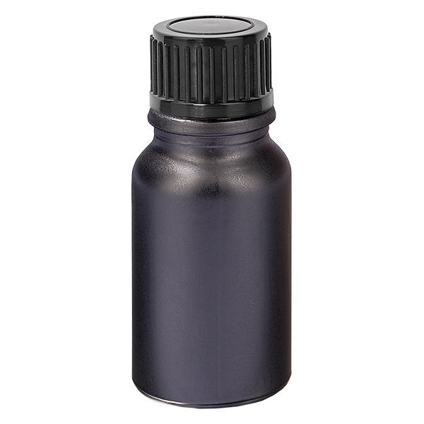 10ml láhev 11mm šroubovací uzávěr černý standard BlackLine UT18/10 10ml láhev 11mm šroubovací uzávěr černý standard BlackLine UT18/10