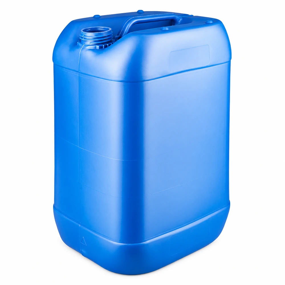 Kanystr 25 litrů modrý bez uzávěru Leerer Plastikkanister 25L in Blau mit breitem Schraubverschlussgewinde ohne Kappe