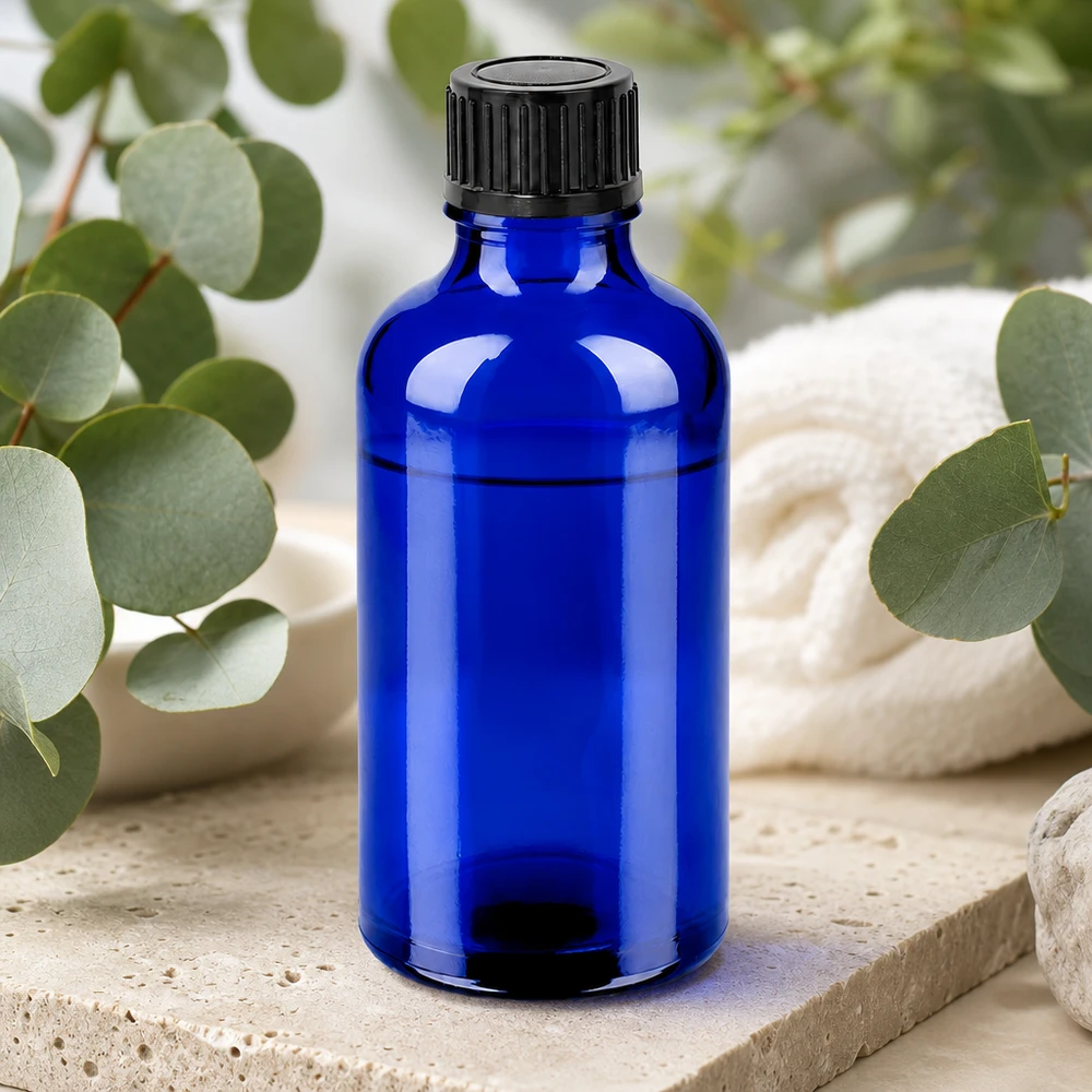 Professionelle Laborflasche 50ml mit auslaufsicherem Verschluss für chemische Lösungen